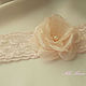 Newborn gift: Delicate headband with flower, Gift for newborn, Rostov-on-Don,  Фото №1