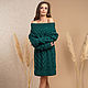 Long green sweater for women, Sweaters, Moscow,  Фото №1