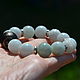 Pulsera OM Mani con jade y Ji tibetano. Bead bracelet. Jewerly for Happiness. Интернет-магазин Ярмарка Мастеров.  Фото №2