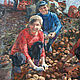Order Oil painting Potato. Genre painting. Painting. Pictures for the soul (RozaSavinova). Livemaster. . Pictures Фото №3