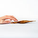 Деревянный крючок для вязания 3 мм. из кедра K271. Крючки. ART OF SIBERIA. Интернет-магазин Ярмарка Мастеров.  Фото №2