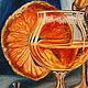 Картина "Натюрморт с бренди". Картины. Мастер Наталья Андреева. Интернет-магазин Ярмарка Мастеров.  Фото №2