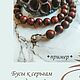 Серьги ручной работы. Из дерева. Позолота. Серьги классические. InessaJewelryWoodУкрашения из дерева. Ярмарка Мастеров.  Фото №4
