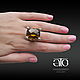 Made to order Luxury gold ring with citrine pure!
