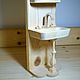 Washbasin sink for dolls. Doll furniture. Lamy-mammy (furniture for dolls). My Livemaster. Фото №4