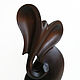 Sculpture of wood ' Mother elephant '. Sculpture. Wooden cats-Alexander Savelyev. Online shopping on My Livemaster.  Фото №2