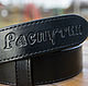 Men's belt,leather,for jeans.Large size. Straps. Marik Leather Craft. My Livemaster. Фото №4