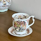 Чудесная чайница “Malvern”. Костяной фарфор. Royal Grafton. Англия