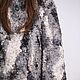 Felted half-coat with fleece. Eco fur, Coats, Yalta,  Фото №1