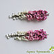 Earrings extra long pink. Tassel earrings. Handmade jewelry. Online shopping on My Livemaster.  Фото №2