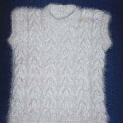Одежда handmade. Livemaster - original item Women`s knitted vest. Handmade.