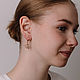 Серьги для балерин "Жизель". Серьги классические. Sabira Jewelry. Ярмарка Мастеров.  Фото №8