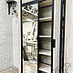 Шкаф в стиле лофт из дуба LF-788. Шкафы. Leo-loft. Ярмарка Мастеров.  Фото №4