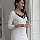 Order Dress ' White watercolor'. masutina2. Livemaster. . Dresses Фото №3