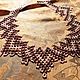 A beaded necklace Antique gold, Necklace, Ivanovo,  Фото №1