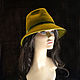 'Olive' hat classic. Hats1. Novozhilova Hats. Online shopping on My Livemaster.  Фото №2