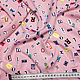 Жаккардовая плательная вискоза, буковки MSGM. Ткани. Элегантные итальянские ткани. Ярмарка Мастеров.  Фото №5