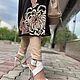 Заказать Пальто «Хризантемы». Наталья Колесникова. Ярмарка Мастеров. . Пальто Фото №3