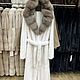 Шуба норковая Nafa с капюшоном из соболя. Шубы. Natali21Fur. Ярмарка Мастеров.  Фото №8