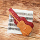 Order 'Guitar ' handmade soap gift to the musician Moscow. Edenicsoap - soap candles sachets. Livemaster. . Soap Фото №3