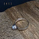 Silver ring with a pearl. Ring. BOR.N | avtorskoe serebro. Online shopping on My Livemaster.  Фото №2