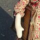 Текстильная кукла "Гуслярша". Народные сувениры. Текстильные куклы Ольги Азъ. Интернет-магазин Ярмарка Мастеров.  Фото №2