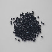 Материалы для творчества handmade. Livemaster - original item Japanese Miyuki Beads 1.8 mm. Black, 5 g.. Handmade.