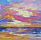 Oil painting of the sea - buy a vivid picture of the Shiryaevo Natalia
