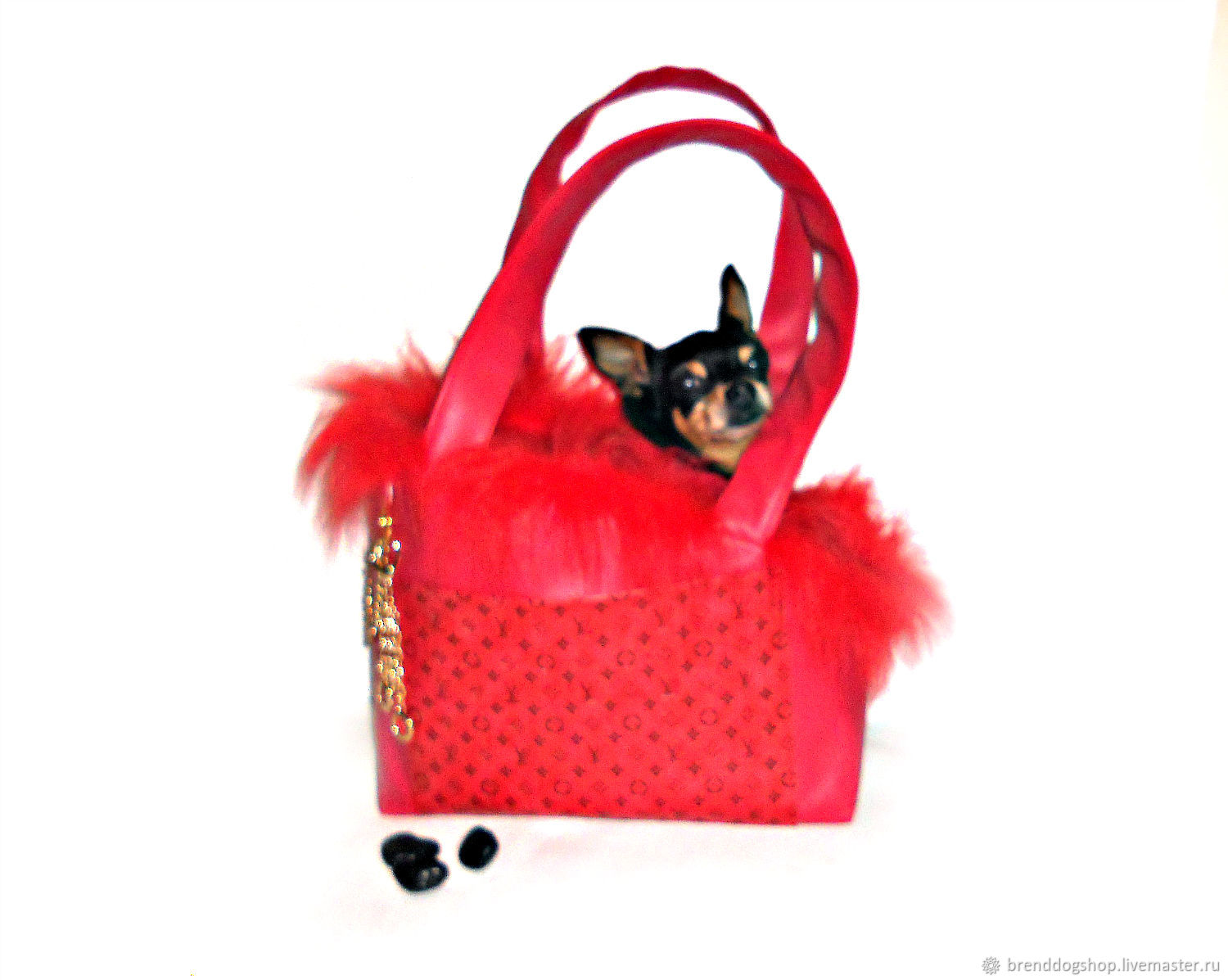 Bama Pet сумка-переноска для собак мини-пород и кошек Mia, красная