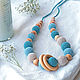Slingobusy. Newborn gift. Juniper beads - Harmony. Slingbus. LillyShop. My Livemaster. Фото №4