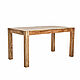 Solid wood dining table, SUNDAR, 1,5 meters, Tables, Rostov-on-Don,  Фото №1