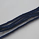 chenille japan, color dark blue, 1 meter, Raffia, Moscow,  Фото №1