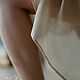 Amelie chemise made of beige silk cambric. Nightdress. Delicate Clothing Store (Daria). My Livemaster. Фото №5