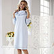 Dress 'Airy blue'. Dresses. Designer clothing Olesya Masyutina. Online shopping on My Livemaster.  Фото №2