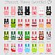 Lenny the ice rabbit from the Sims 2 and 3 game. Pink rabbit. magic dwarf. Key chain. Knitted toys & Wood products. My Livemaster. Фото №5