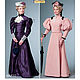 SEWING PATTERN 2 Historical Victorian Costumes 1890-1895, Sewing patterns, St. Petersburg,  Фото №1