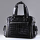 Sports, travel bag crocodile IMA0634B4. Travel bag. CrocShop. Online shopping on My Livemaster.  Фото №2