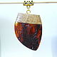 Pendant 'Templar 2' amber with wood K-860. Pendant. Amber shop (vazeikin). Online shopping on My Livemaster.  Фото №2