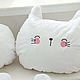 Decorative pillow Mr. Cat Superpuff. Pillow. superpuff. Online shopping on My Livemaster.  Фото №2
