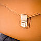The yellow portfolio,business. Classic Bag. Marik Leather Craft. Online shopping on My Livemaster.  Фото №2