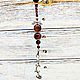 Лула, цахейлу короткая на заколке «Саламандра» с сердоликом. Новогодние сувениры. Эзотерический салон 'Юнона'. Ярмарка Мастеров.  Фото №4