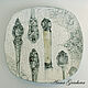  ' Silverware' decorative plate. Plates. Soaphand-made. Online shopping on My Livemaster.  Фото №2