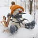 felt toy: Snowman Ivan Nikiforovich. Felted Toy. crafts philosophy. My Livemaster. Фото №5