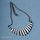 Copy of Necklace of hematite and marble. Necklace. BijouSiberia. My Livemaster. Фото №5