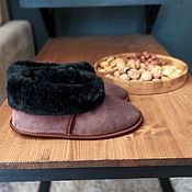 Обувь ручной работы handmade. Livemaster - original item Men`s chuni sheepskin. Handmade.