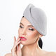 Women's hat made of felt called Silver. Hats1. ANNA ANDRIENKO. Online shopping on My Livemaster.  Фото №2