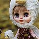 Заказать Кукла Blythe custom doll, collection doll, OOAK TBL white. Людмила (akvareel). Ярмарка Мастеров. . Кукла Кастом Фото №3