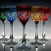 Посуда handmade. Livemaster - original item Faberge Crystal Glasses Set. Handmade.