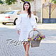 Short dress linen Embroidered tunic vyshyvanka. Dresses. 'Viva'. Online shopping on My Livemaster.  Фото №2