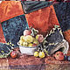  Дары огорода на лоскутном пледе. Акварель, Картины, Санкт-Петербург,  Фото №1